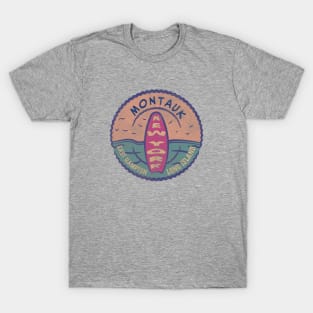 Montauk Vintage Surf Logo New York T-Shirt